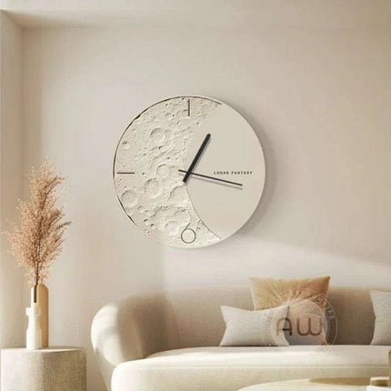Celestial Glow Wall Clock - A Stunning Decorative Timepiece for Your Home and Dining Areas