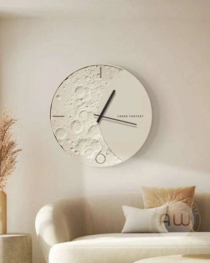 Celestial Glow Wall Clock - A Stunning Decorative Timepiece for Your Home and Dining Areas