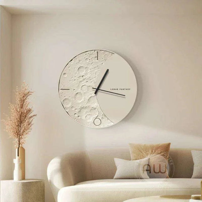 Celestial Glow Wall Clock - A Stunning Decorative Timepiece for Your Home and Dining Areas