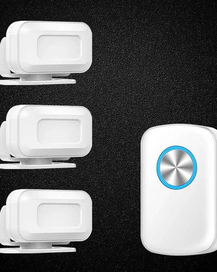 Smart Infrared Motion Detection Doorbell Alarm System for Superior Store Protection