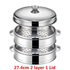 27.4cm 2 layer 1 Lid