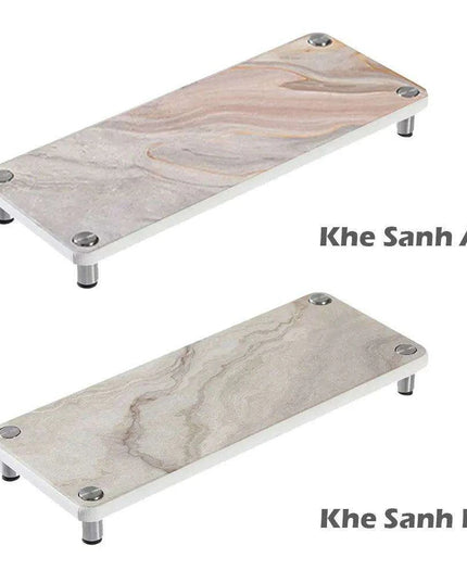 Diatomaceous Earth Quick-Dry Sink Organizer with Stainless Steel Supports