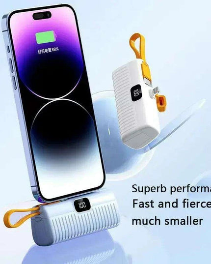 Ultimate 30000mAh Fast Wireless Power Bank for iPhone & Type-C Devices