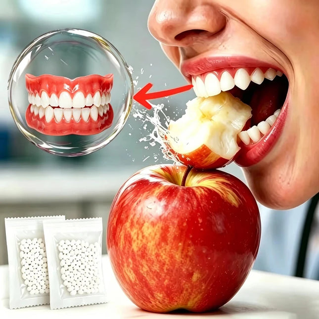 New Soft Silicone Upper & Lower Dentures Comfort Realistic False Teeth Bright Smile Oral Teeth Appliance For Daily Adult Use new-soft-silicone-upper-lower-dentures-comfort-realistic-false-teeth-bright-smile-oral-teeth-appliance-for-daily-adult-use