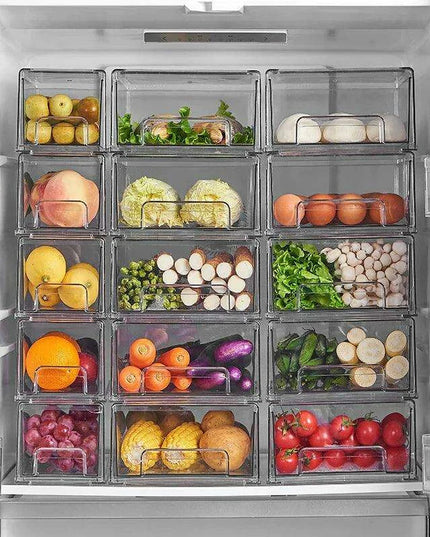 Fridge Organization Freshness Container - Ultimate Storage Solution for Neat Refrigeration
