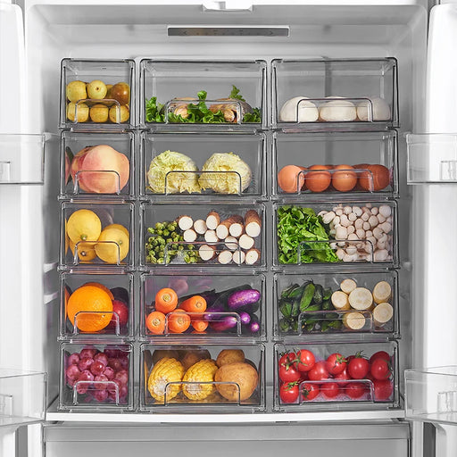 Drawer-Type Refrigerator Storage Box - Keep Food Fresh and Organized