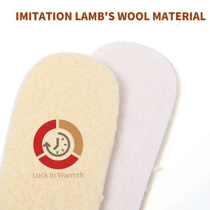 Plush Heated Insoles for Ultimate Winter Warmth - Cashmere-Like Thermal Shoe Pads for Cold Adventures