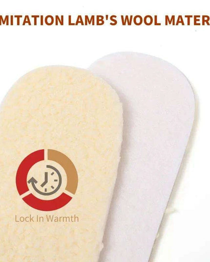 Plush Heated Insoles for Ultimate Winter Warmth - Cashmere-Like Thermal Shoe Pads for Cold Adventures