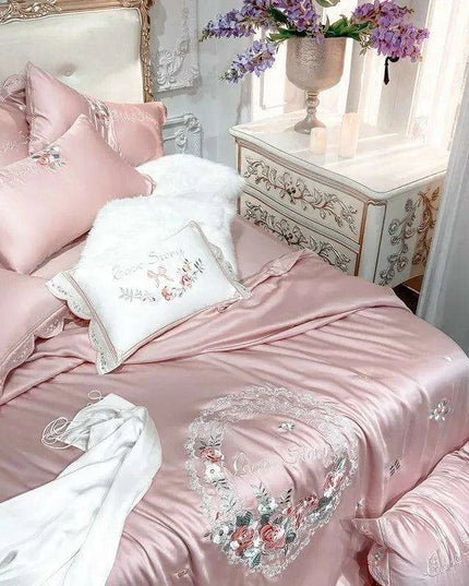 Silky Soft White Bamboo Lyocell 600TC Luxury Duvet Cover Set