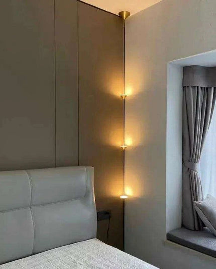 Sleek Scandinavian LED Floor Lamp with Customizable Brightness