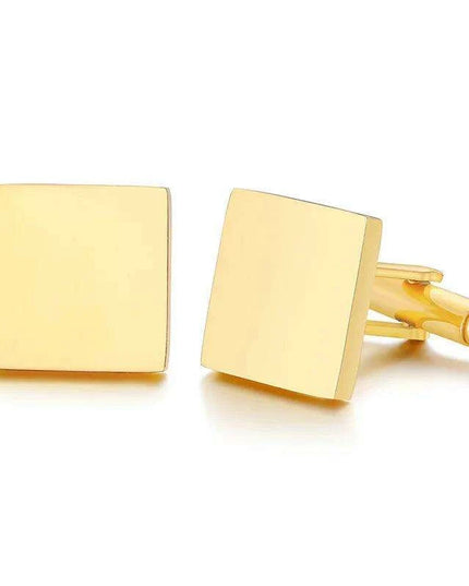 Personalized Elegance: Custom Stainless Steel Cufflinks for the Modern Gentleman