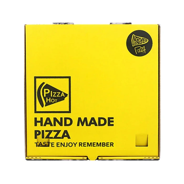 Eco-Friendly Disposable Pizza Boxes - Pack of 100, 6-12" Pizzas