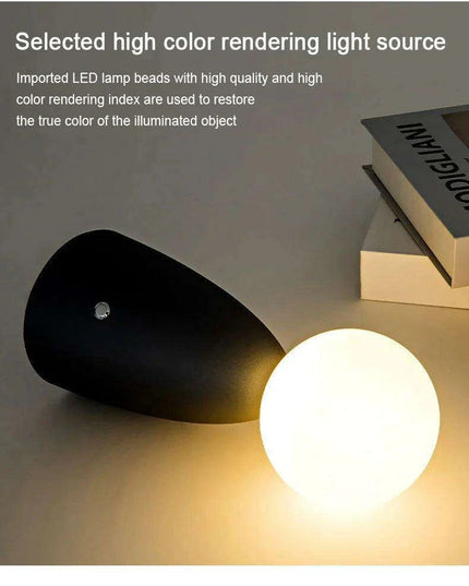 Swordsman Rechargeable Touch Dimming Desk Lamp - Modern Elegance for Home and Office