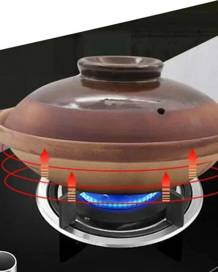 Charming Dual-Sized Ceramic Casserole Set for Savory Soups and Hearty Meals