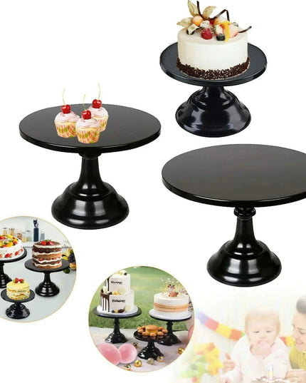 Elegant Multi-Color Cake Stand Set for All Occasions