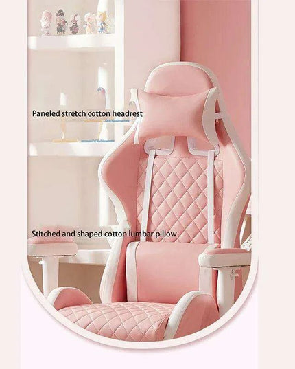 Diamond Leather Gaming Chair for Streamers and Gamers