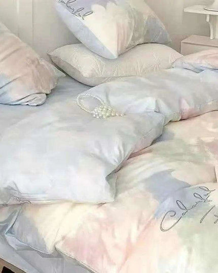 Korean Heart Bedding Set