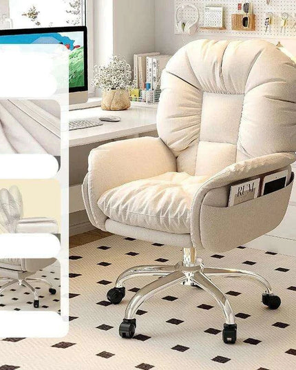 Plush Swivel Recliner Gaming Chair: Luxury Comfort and Style