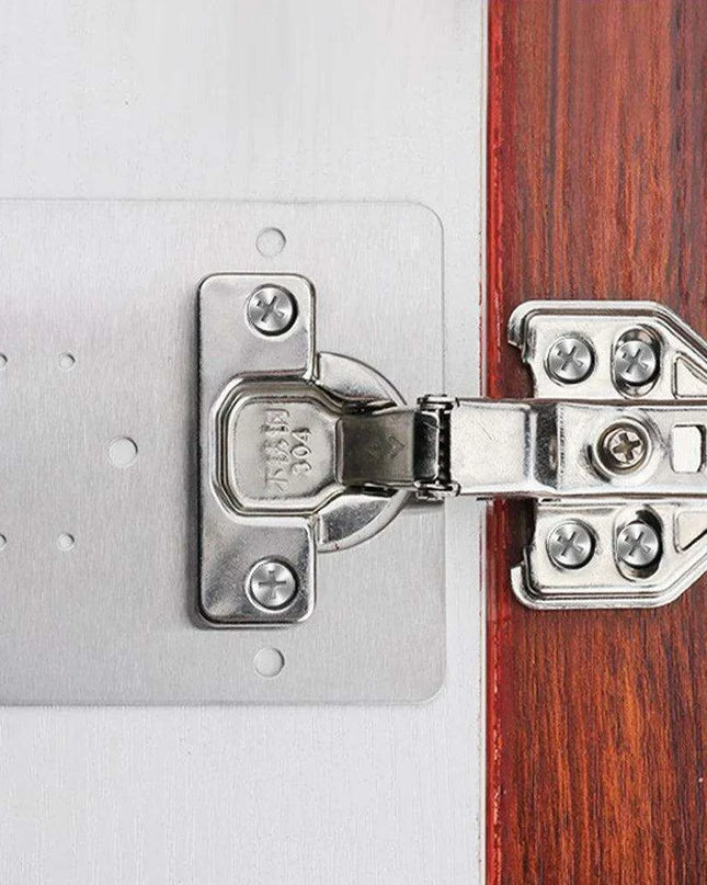 Stainless Steel Hinge Repair Tool Kit for Effortless Cabinet and Wardrobe Solutions