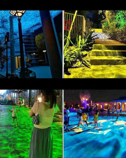 Enchanting Ocean Wave Projector - Weatherproof Outdoor Lighting Solution