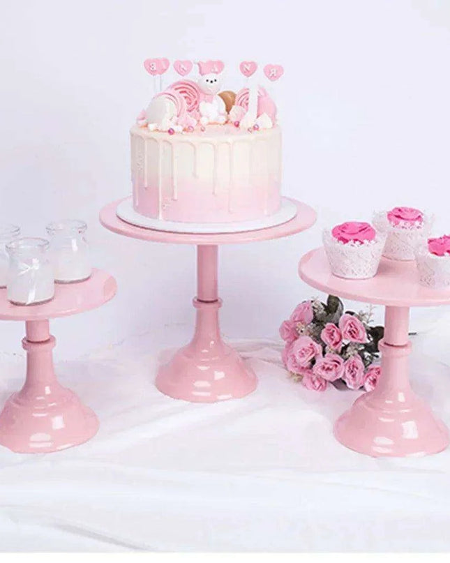 Elegant Multi-Color Cake Stand Set for All Occasions