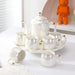 Luxurious Pearl Ceramic Cold Water and Tea Serving Set