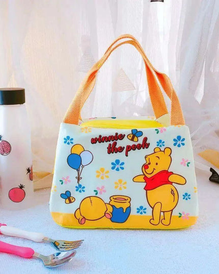 Sanrio Character Cozy Lunch Bag - Cute Insulated Tote Featuring Keroppi, My Melody & Badtz Maru for School and Office