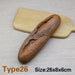 Elegant Artificial French Baguette Home Decor for Kitchen and Display