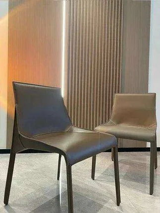 Sleek and Stylish Leather Dining Chair for Ultimate Comfort