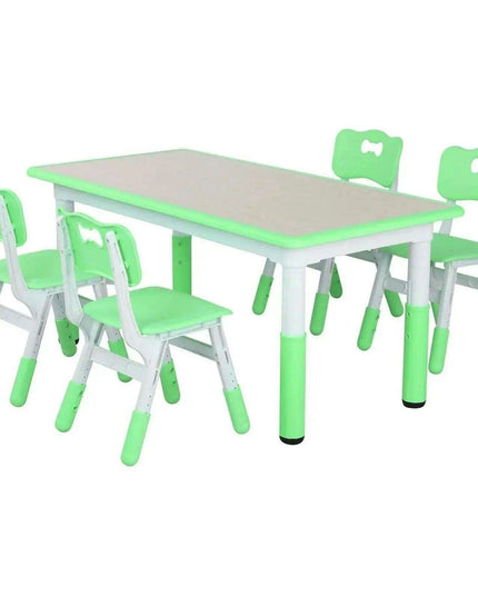 Ergonomic and Adjustable Kids Table and Chair Set for Safe Playtime