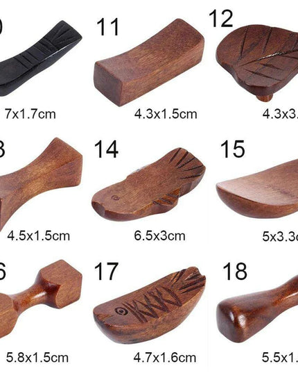 Charming Pillow-Shaped Wooden Chopstick Holder - Elegant Japanese Dining Essential