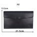 Sophisticated PU Leather Business Portfolio with Ample Storage
