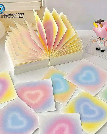 Colorful Gradient Thick-Page Spiral Notebook - 400 Pages for Notes, Art, and Planning