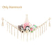 Stylish Boho Stuffed Animal Storage Hammock - Modern Toy Organizer