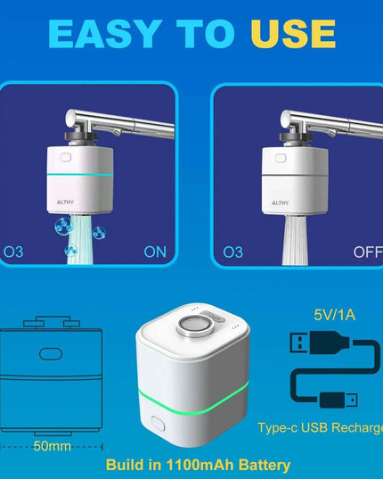 Ozone Water Purification System for Optimal Hygiene and Multi-Purpose Cleaning