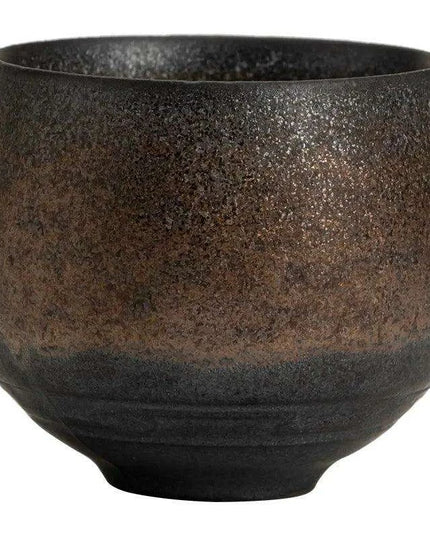 Artisan Japanese Stoneware Tea Cups for Authentic Kung Fu Tea Ceremonies