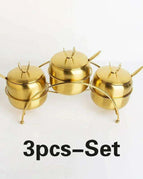 3pcs-Set Golden