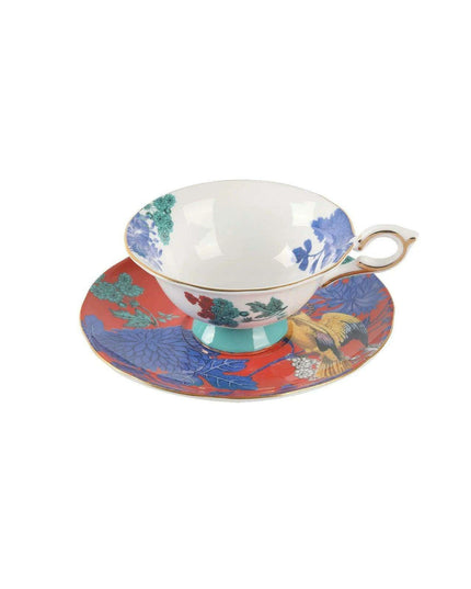 Enchanting Butterfly Haven Bone China Tea Cup and Saucer Collection