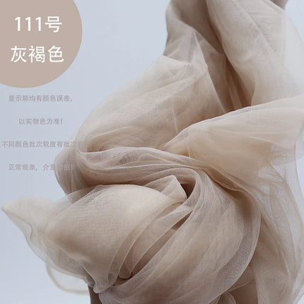 Zestyo Tulle Organza Fabric - Ideal for Wedding Curtains & DIY Decor Pillowcases & Shams tulle-fabric-organza-used-for-background-curtain-wedding-party-table-skirt-decor-baby-birthday-hand-made-diy-fabric