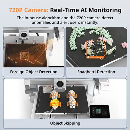 3D Printer — 600mm/s, FDM, Up to 4-Colour Printing