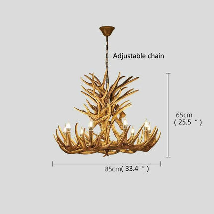 OUTELA Elegant Nordic LED Chandelier for Stylish Dining and Hallway Lighting