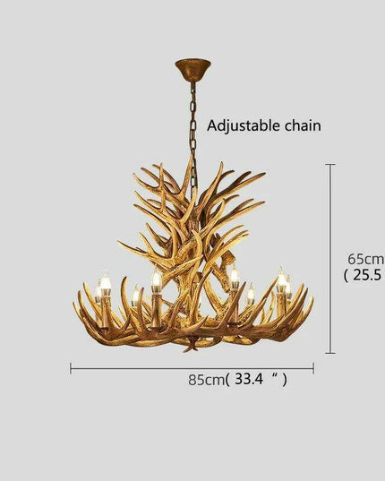 OUTELA Elegant Nordic LED Chandelier for Stylish Dining and Hallway Lighting