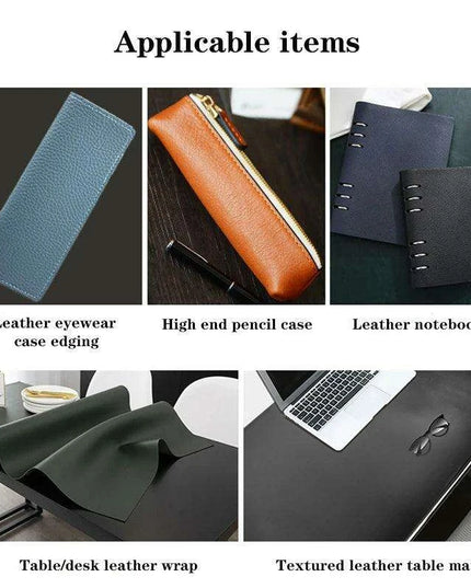 Self-Adhesive PU Leather Restoration Patch for Quick Furniture and Bag Repairs