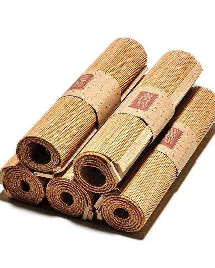 Japanese Zen Bamboo Weave Accessory Set of Five