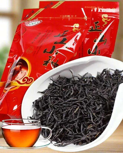 Wuyi Lapsang Souchong Tea: Authentic Chinese Black Tea in Freshness-Preserving Pouch