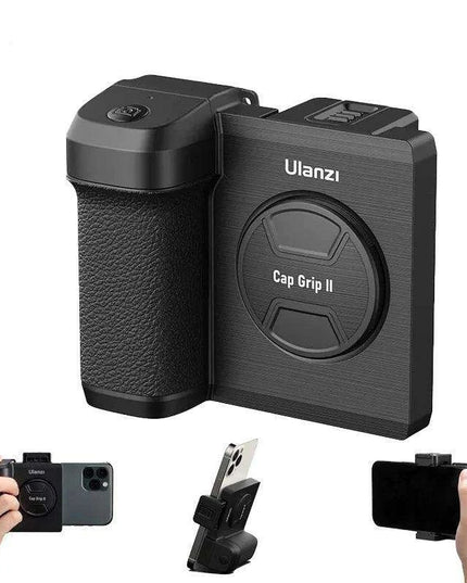 Smartphone Photography Upgrade Kit with Wireless Remote & Built-in Makeup Mirror