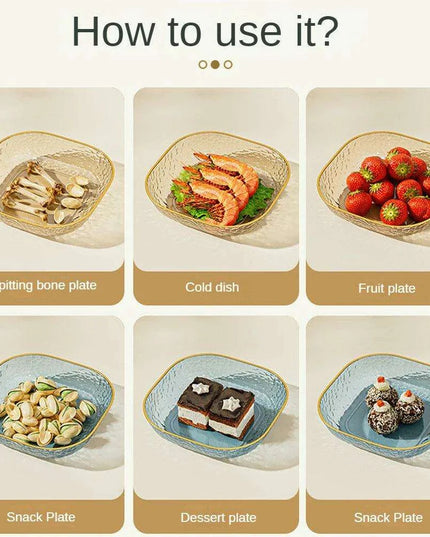 Chic Versatile Snack and Fruit Presentation Tray