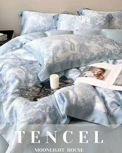 Opulent Tencel Bedding Collection with Duvet Cover and Pillowcases