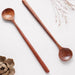 Sustainable Ellipse Wood Spoon Duo - Eco-Friendly Kitchen Essential