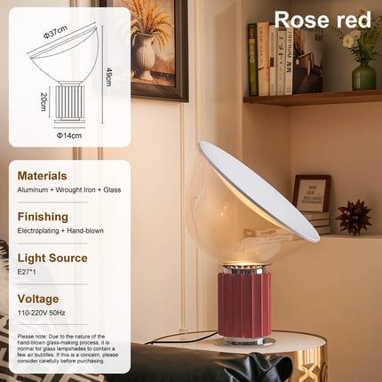 Taccia-Style LED Table Lamp – Sculptural Modern Lighting
